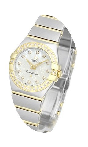 Omega Constellation Brushed Quarz Mini...
