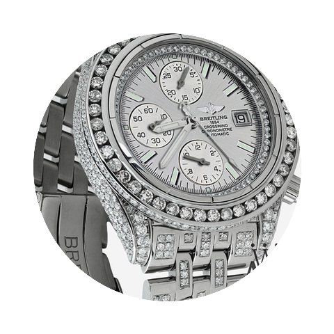 Breitling Evolution A13356 Silver Dial 1...