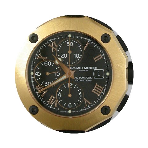 Baume & Mercier Riviera Chrono pvd g...