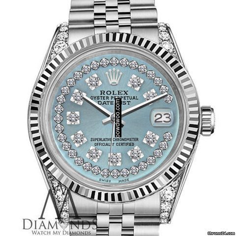 Rolex Ladies Rolex 31mm Datejust Stainle...