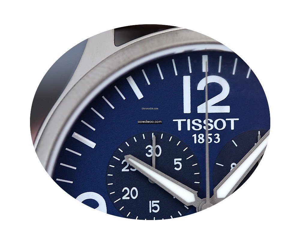 Tissot Chrono XL Steel Grey on Leather 4...
