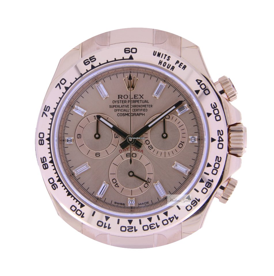 Rolex Daytona Rosegold 11 Diamond...