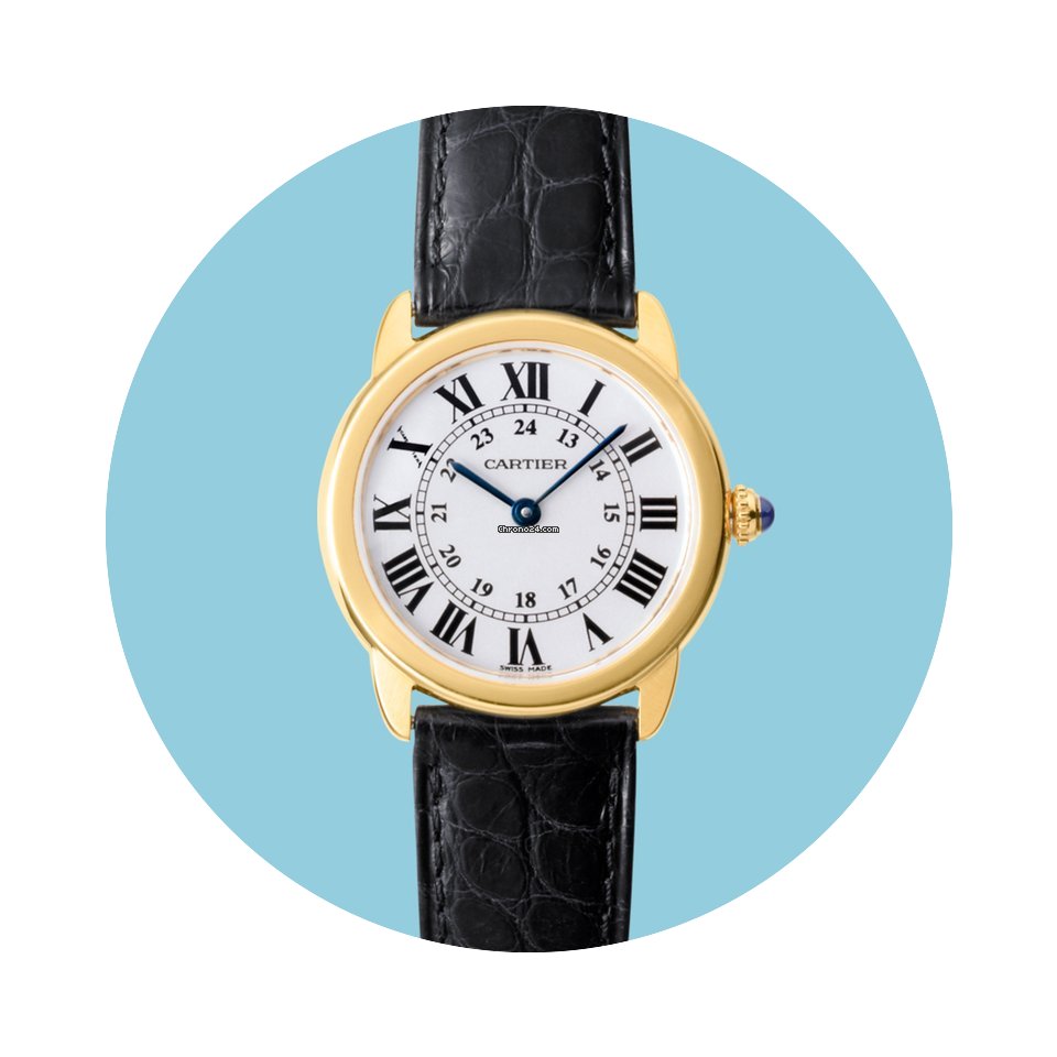 Cartier Ronde Solo De Cartier 29mm Gelbg...