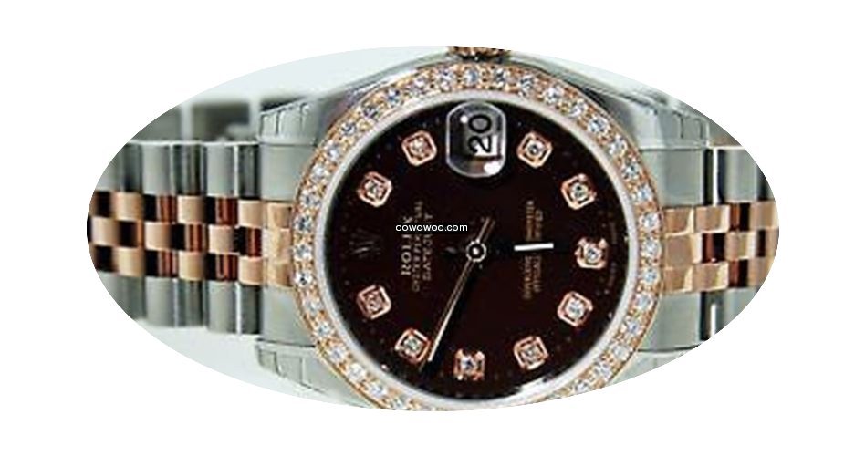 Rolex Midsize 18k Rose Gold/ss Datejust ...