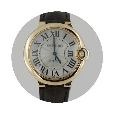 Cartier BALLON BLEU YELLOW GOLD & LE...