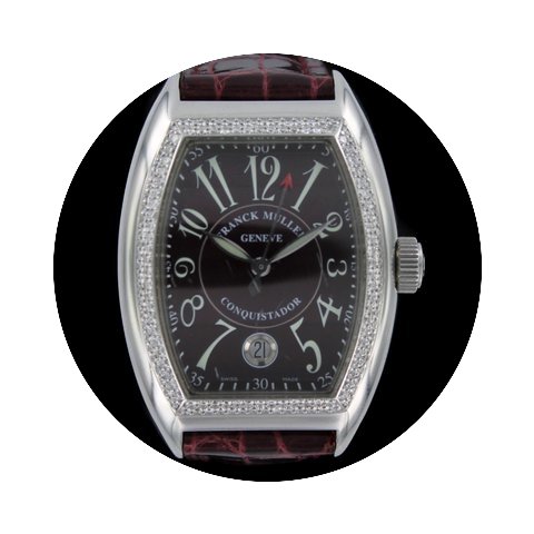 Franck Muller Conquistador with diamond ...