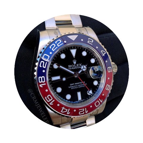 Rolex GMT-Master II White Gold Blue and ...