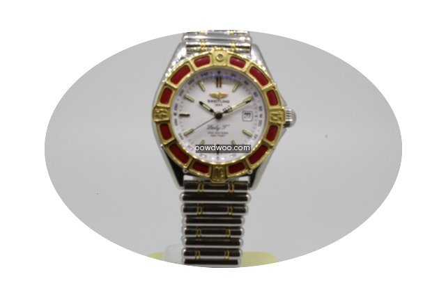 Breitling Lady J Class Stahl Gold D52065...