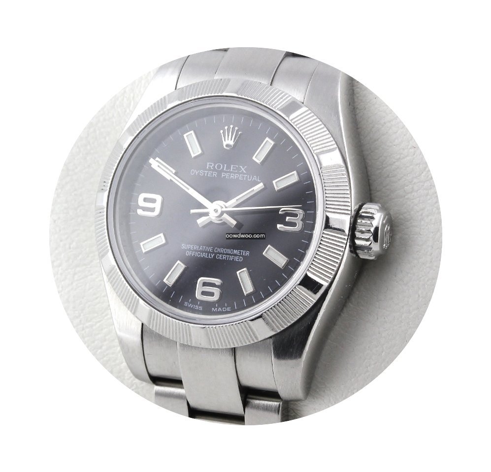 Rolex LADY OYSTER PERPETUAL STAHL DAMENU...