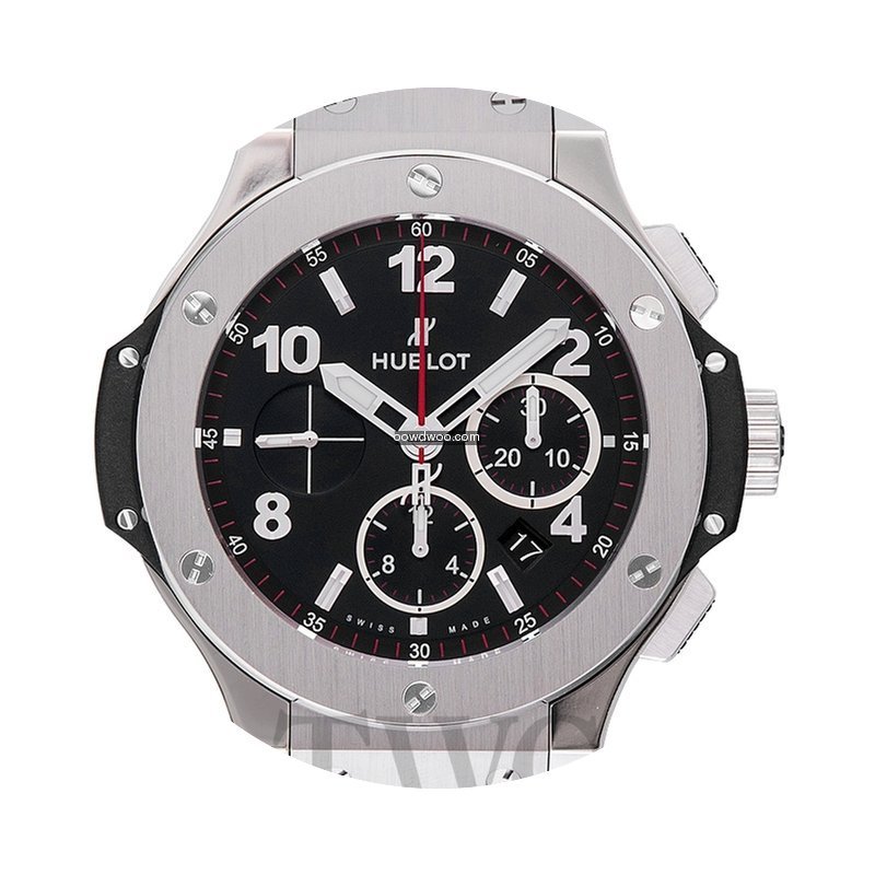 Hublot Big Bang Steel Black Steel/Rubber...