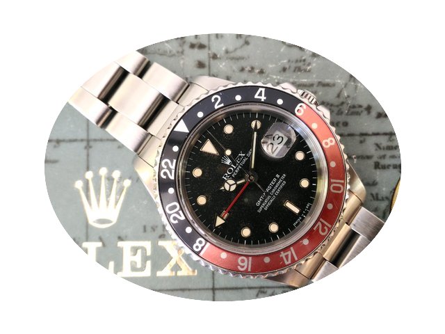 Rolex GMT Fat Lady Brown Dial Date...
