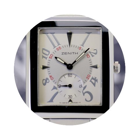 Zenith Port Royal Elite silver Dial smal...