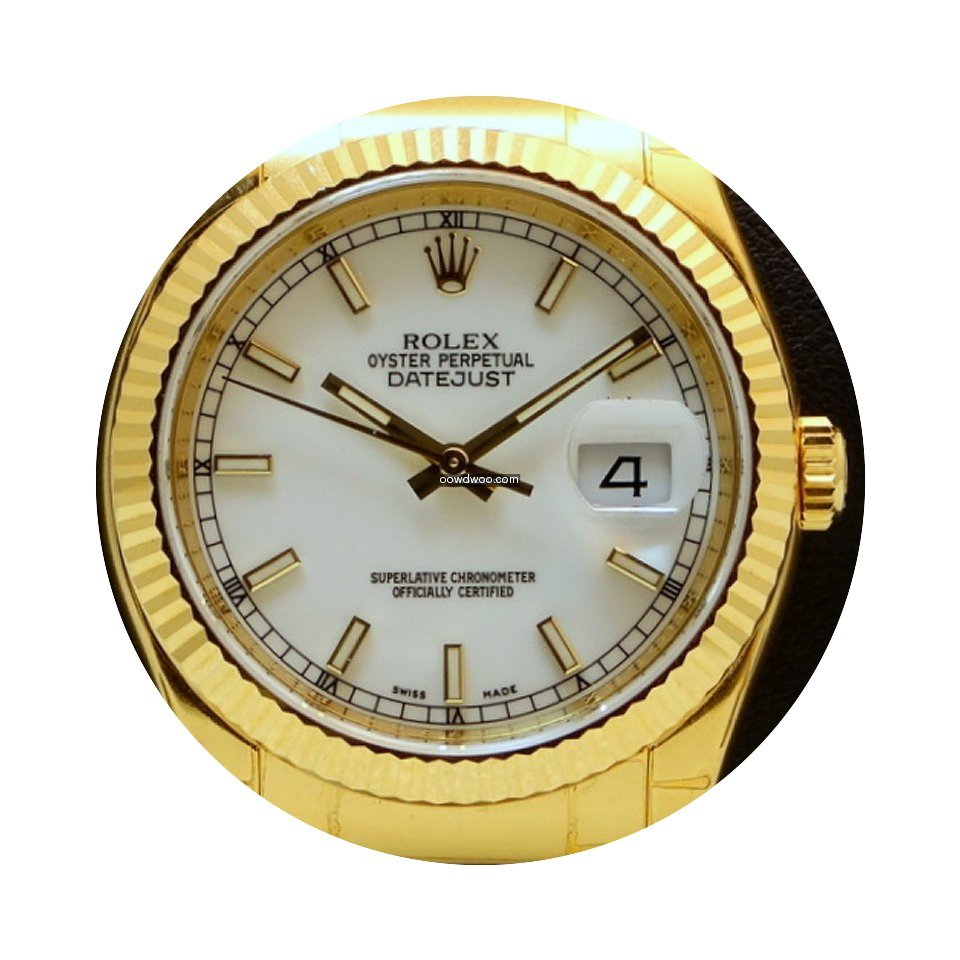 Rolex | Datejust Ref.116138 18Kt Yellow ...