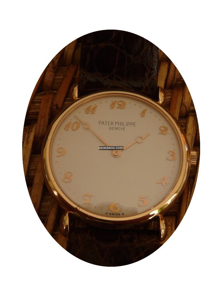 Patek Philippe Calatrava manual wind pin...