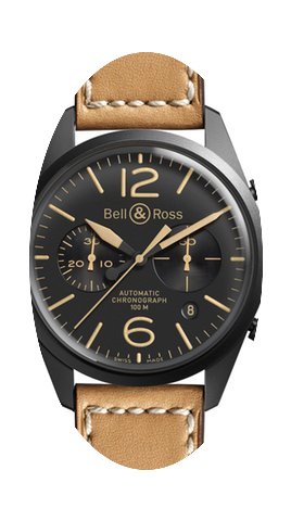 Bell & Ross BR 126 Vintage Mens Watc...