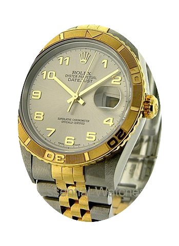 Rolex Used 2 Tone Thunderbird Datejust...