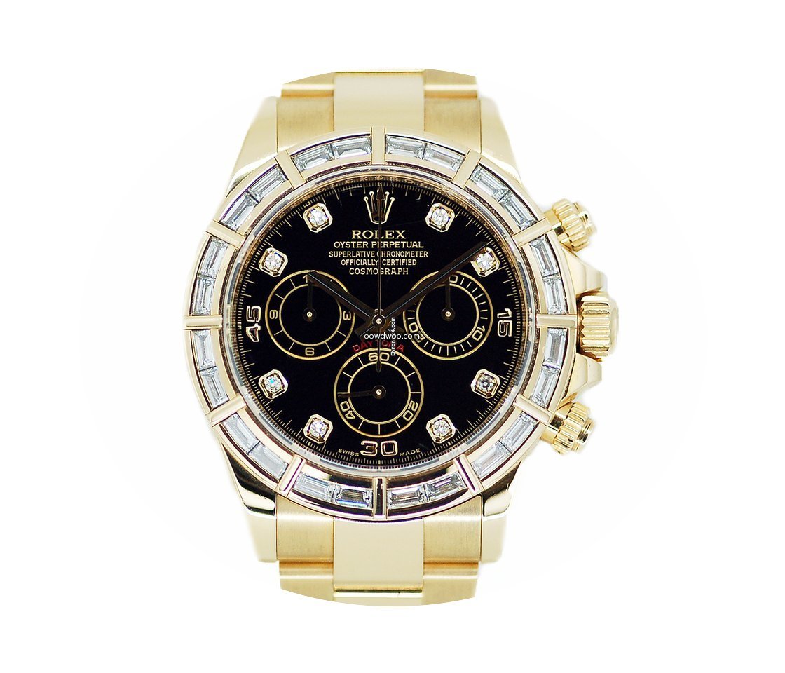 Rolex Daytona Baguette Oro Giallo...
