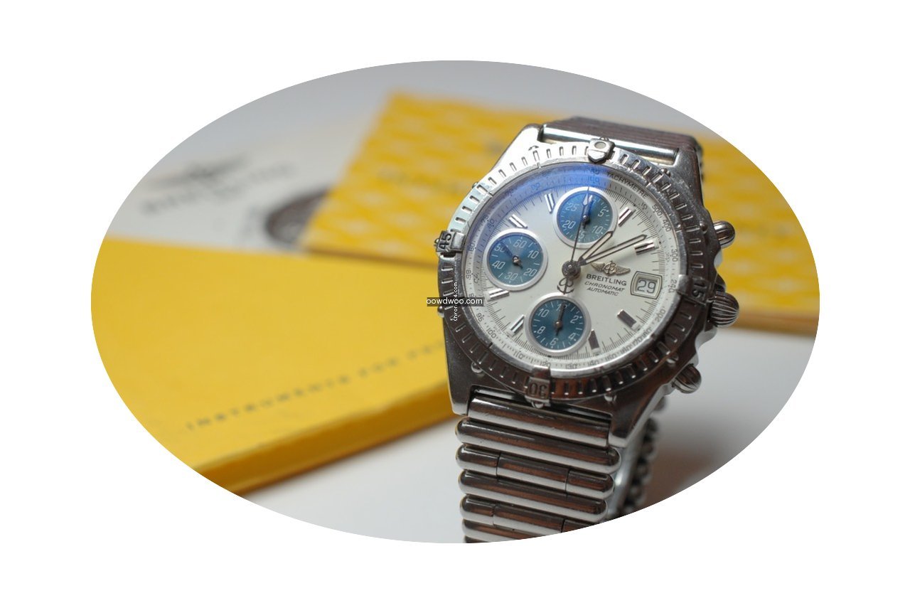 Breitling Chronomat Stahl Roulleauxband...