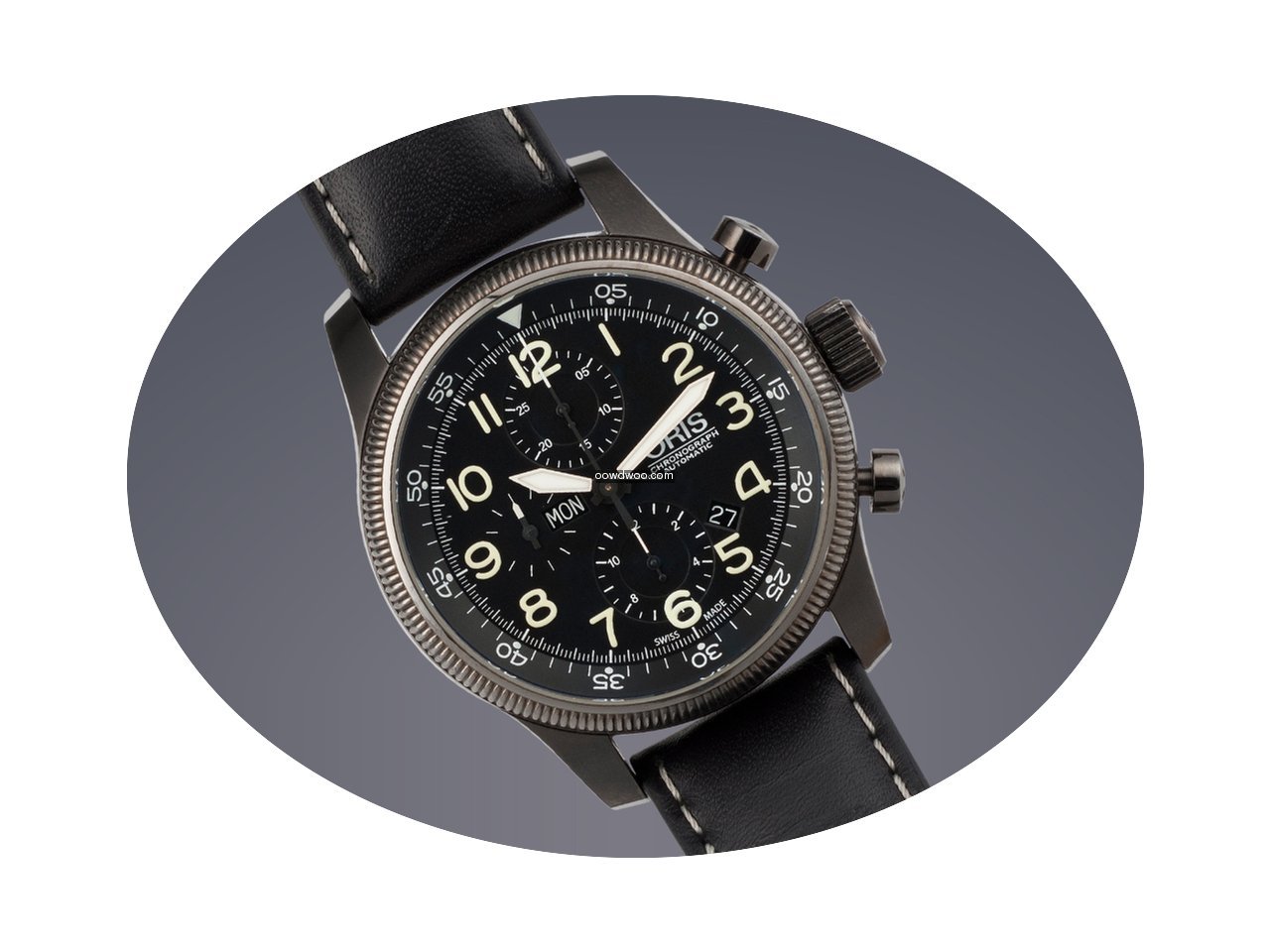 Oris Big Crown Timer stainless steel aut...