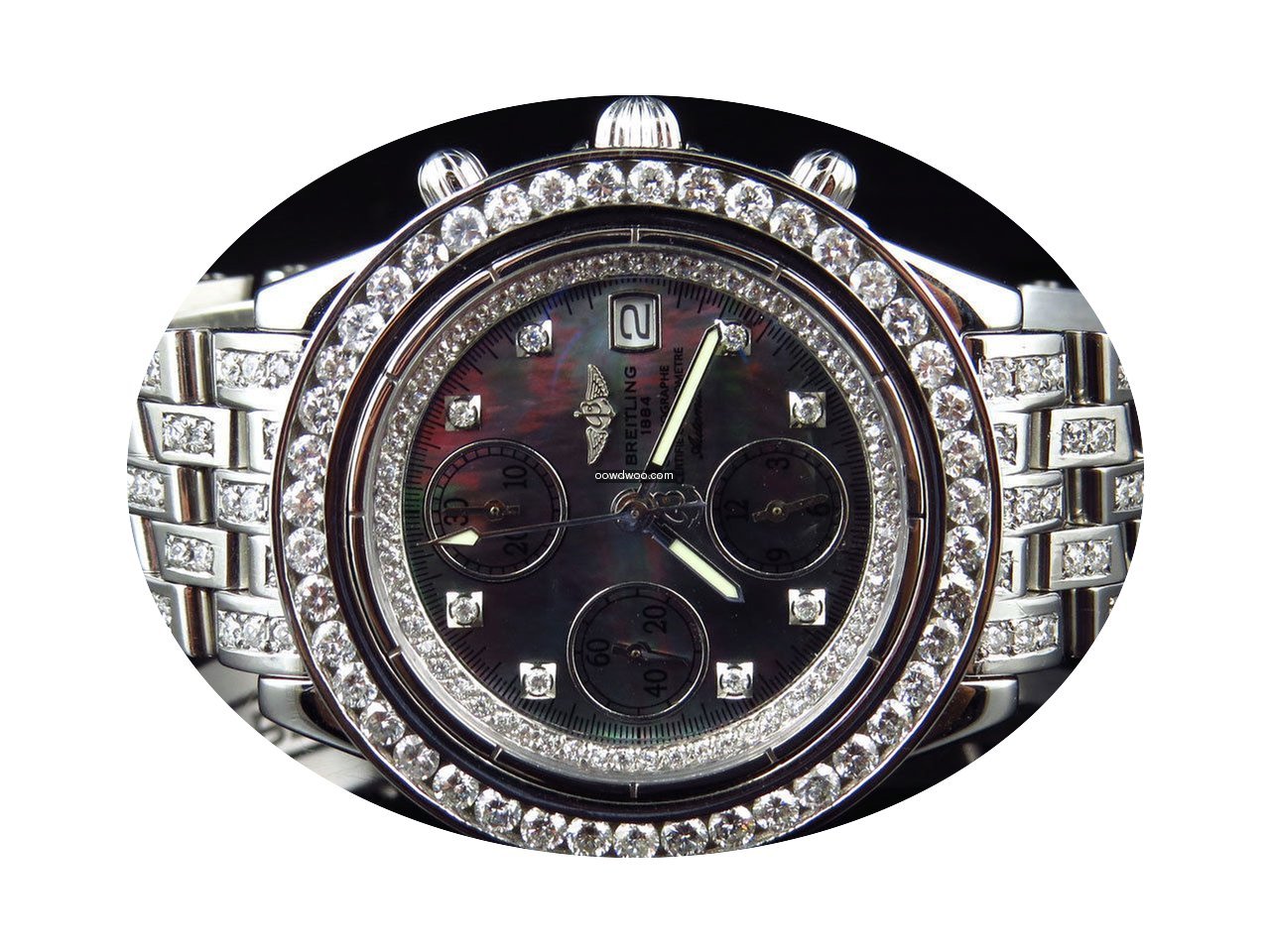 Breitling Custom Mens Breitling Chronoma...