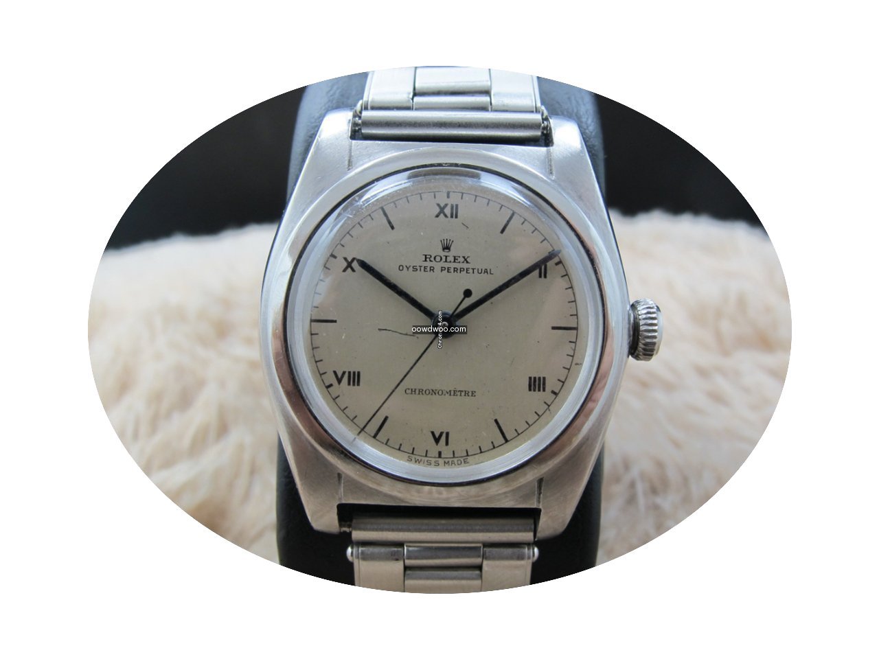 Rolex BUBBLEBACK 2940 with Silver Print...