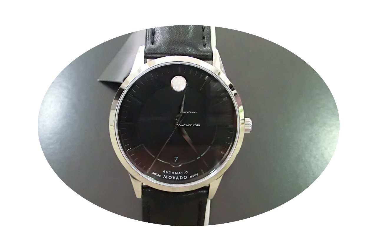 Movado 1881 Automatic Black Dial...