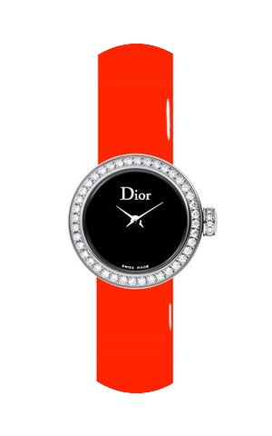 Dior La Mini D Dior Black Mother of Pear...