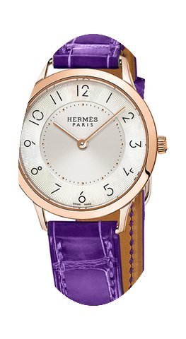 Hermès Slim d'Hermes MM Quartz 32mm Lad...