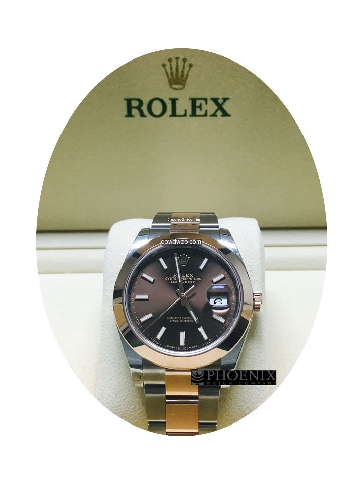 Rolex Datejust 126301 Choco Index...