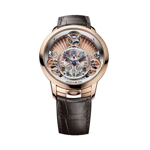 Arnold & Son Time Pyramid Guilloché...