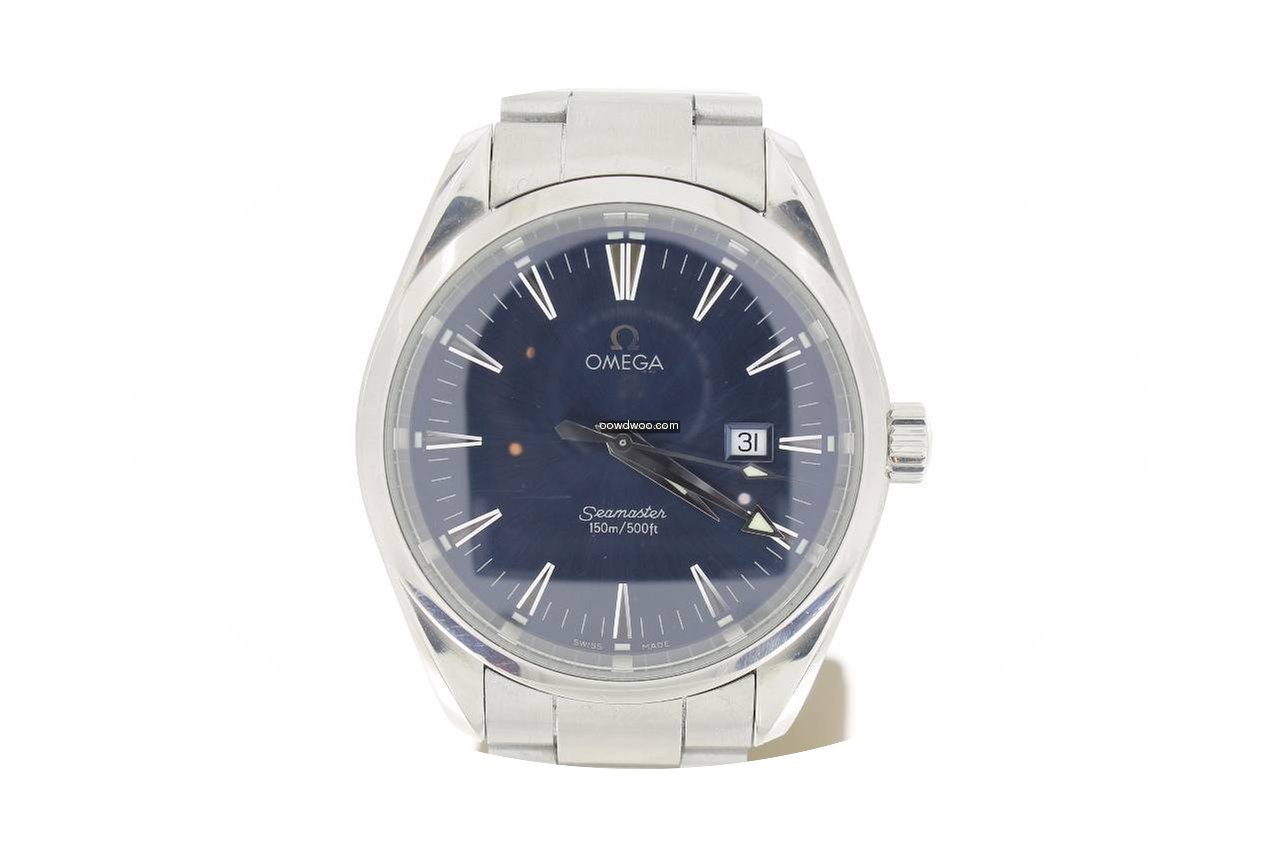 Omega Seamaster Aquaterra 41mm Quartz Bl...