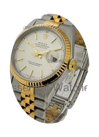 Rolex Used Mens 2 Tone DATEJUST with Jub...
