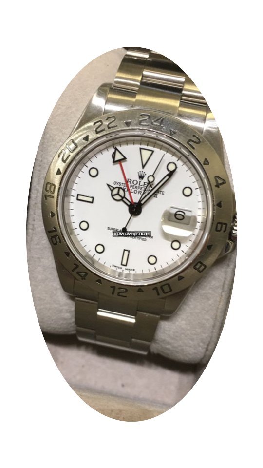 Rolex Explorer ll automatic 39 mm White ...