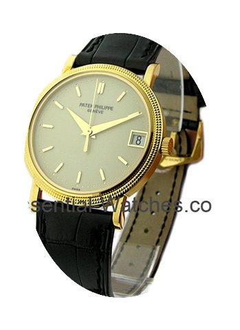 Patek Philippe Men's Yellow Gold Calatra...