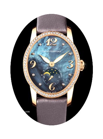 Girard Perregaux Cat's Eye Moon Phase In...