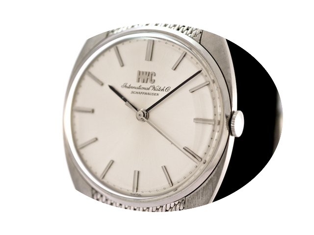IWC Vintage Gentlemans Watch Box Stainle...