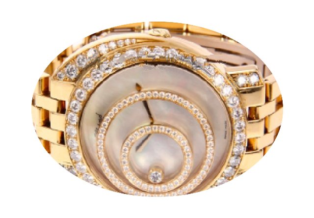 Chopard 18K Yellow Gold Happy spirit Wat...