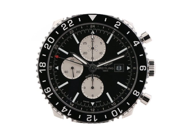 Breitling Chronoliner Stahl Automatik Ch...