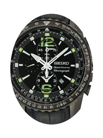 Seiko Sportura SNAE97P1 Herren Alarm Chr...