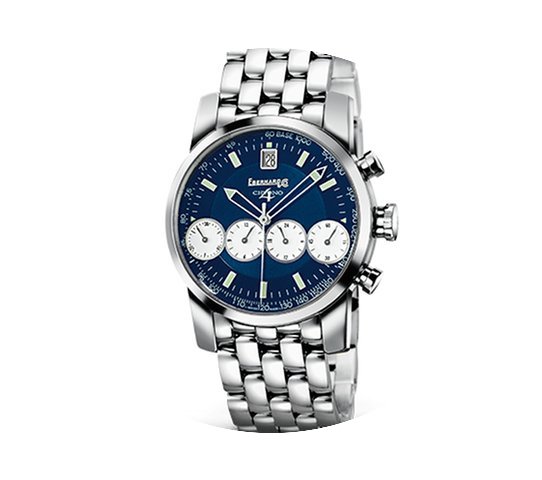 Eberhard & Co. Chrono 4 blu/bianco, ...