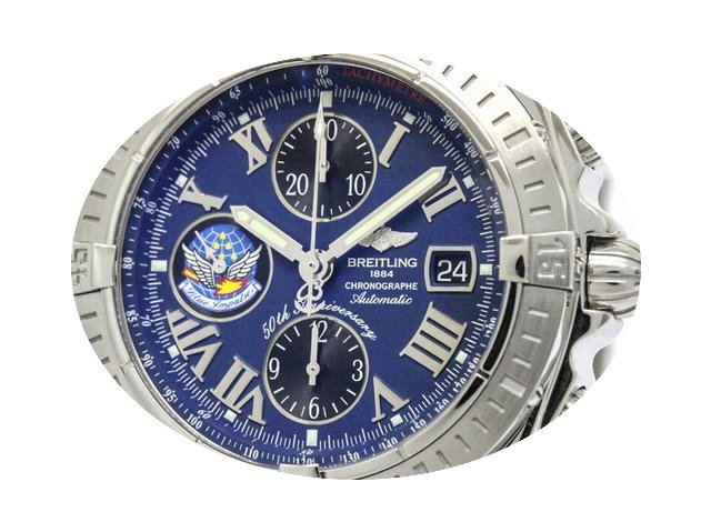 Breitling Chronomat Evolution Blue Impul...