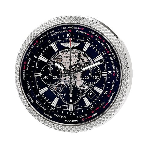 Breitling for Bentley Steel & Leathe...