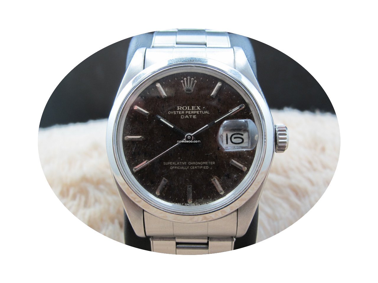Rolex OYSTER DATE 1500 with Tropical Gil...