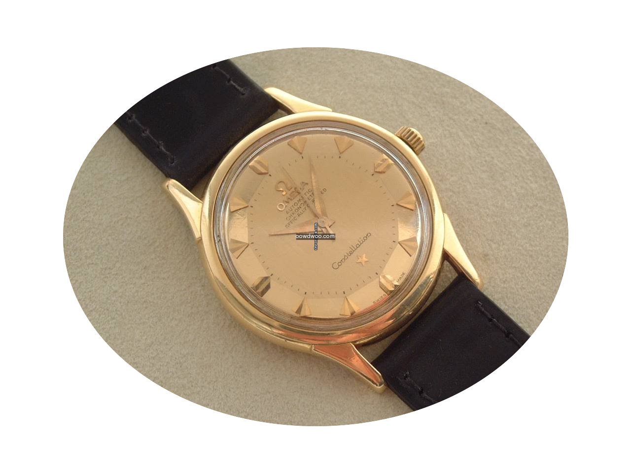 Omega 18 Karat Gelbgold Chronometer Auto...