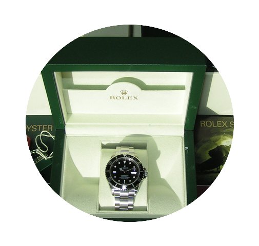 Rolex Submariner Stahl Uhr 16610 Rehaut ...
