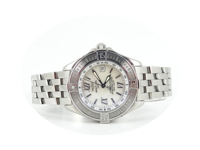 Breitling B-class mother of pearl dial...