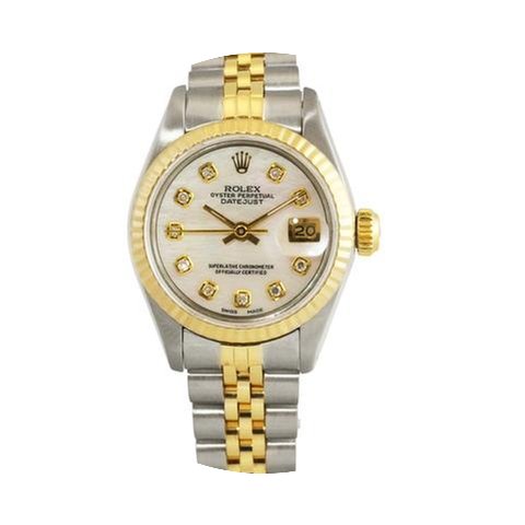 Rolex Lady Datejust Steel and Gold Watch...