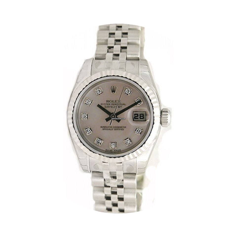Rolex Datejust Lady's Stainless Steel He...