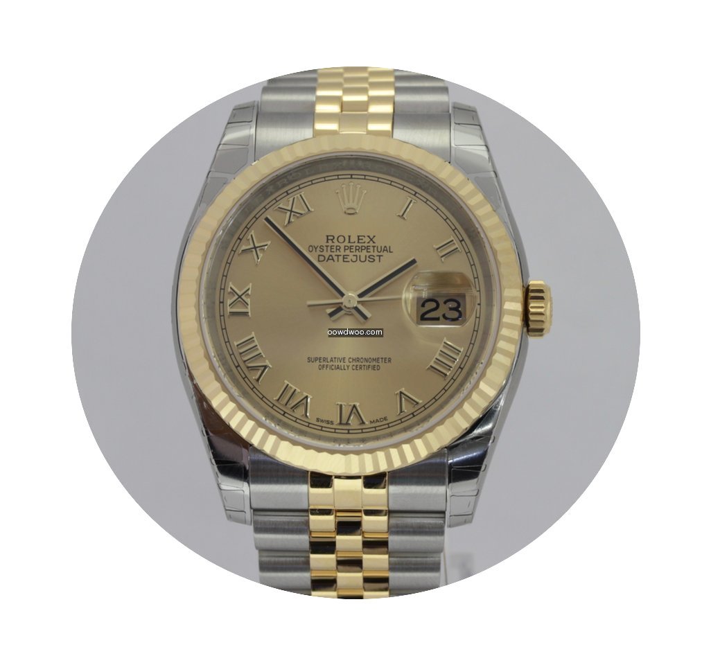 Rolex Watches: 116233 chrj Datejust 36mm...