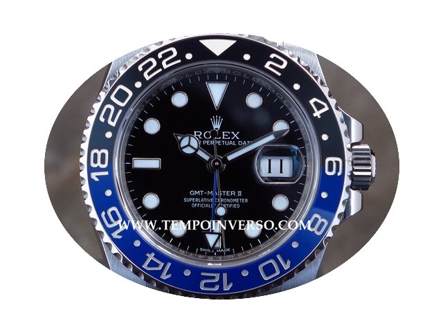 Rolex GMT MASTER 2 Ceramic BATMAN Full s...
